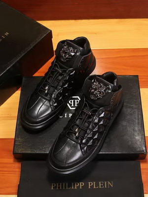 PhiliPP Plein High-Top Fashion Men Shoes--030